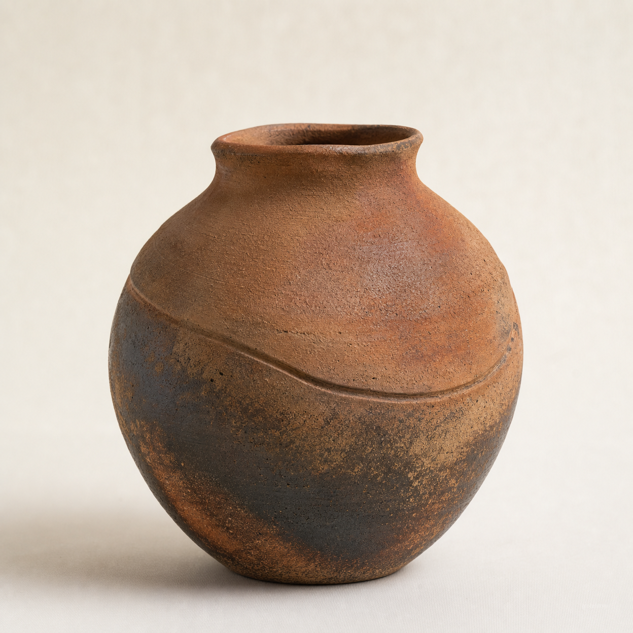 Artisan Clay Vase