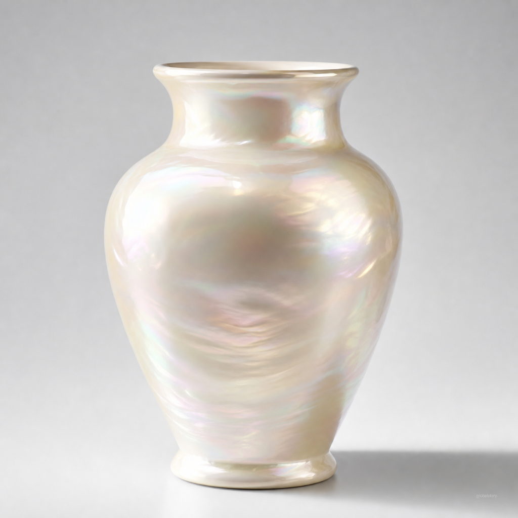 Luxury Pearl Finish Vase