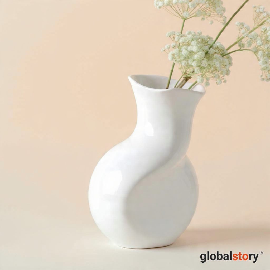 Elegant Ceramic Flower Vase
