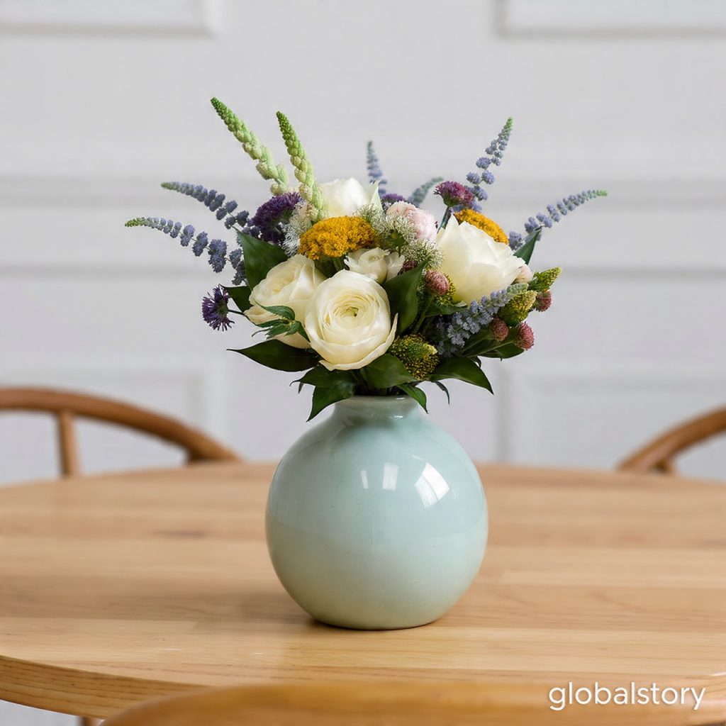Decorative Round Table Vase