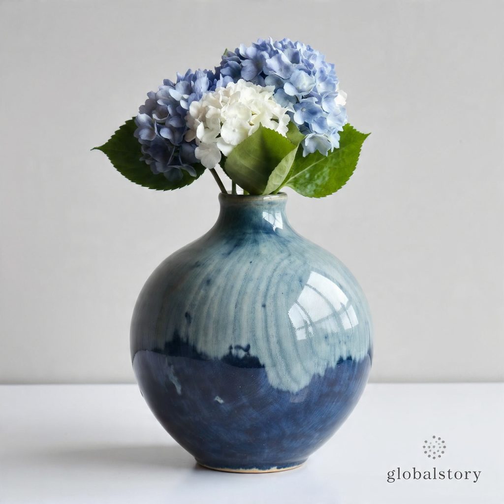 Artisan Hand-Glazed Vase