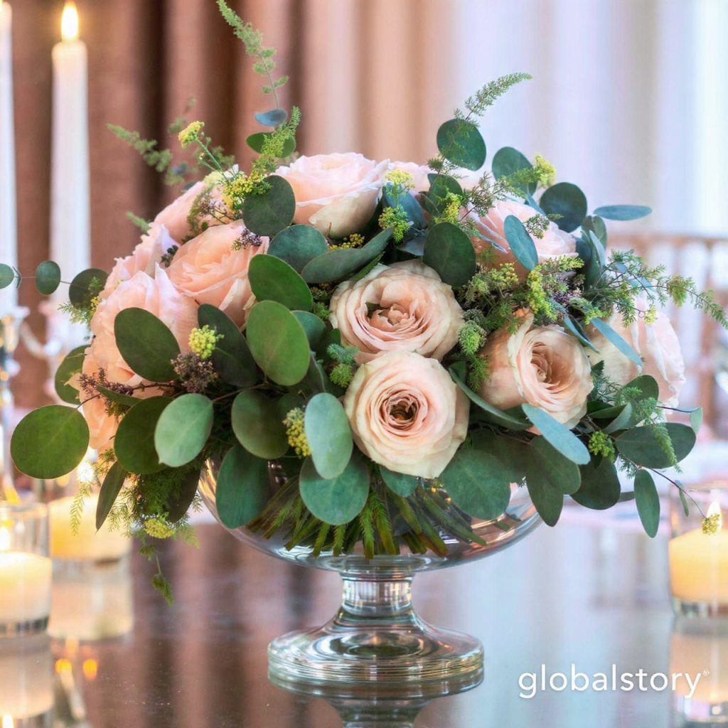 Romantic Wedding Centerpiece Vase