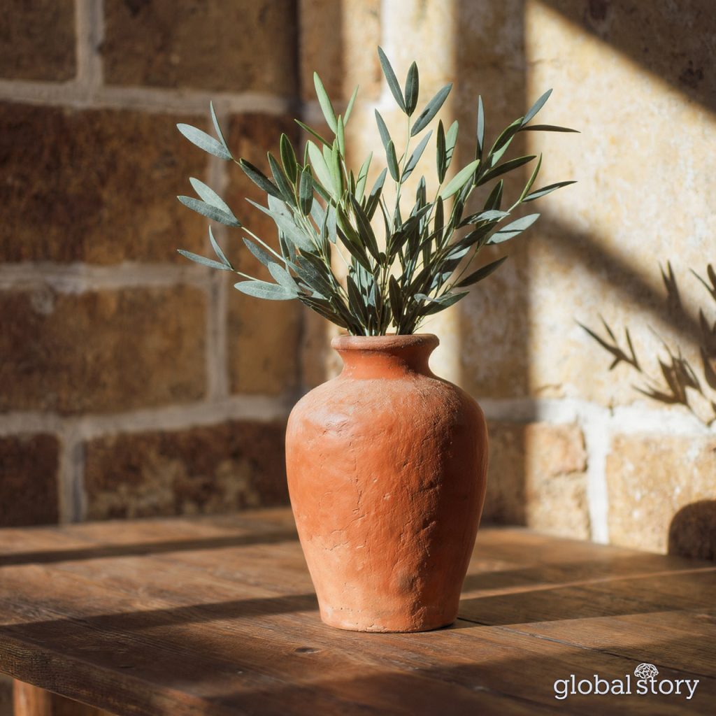 Natural Terracotta Clay Vase