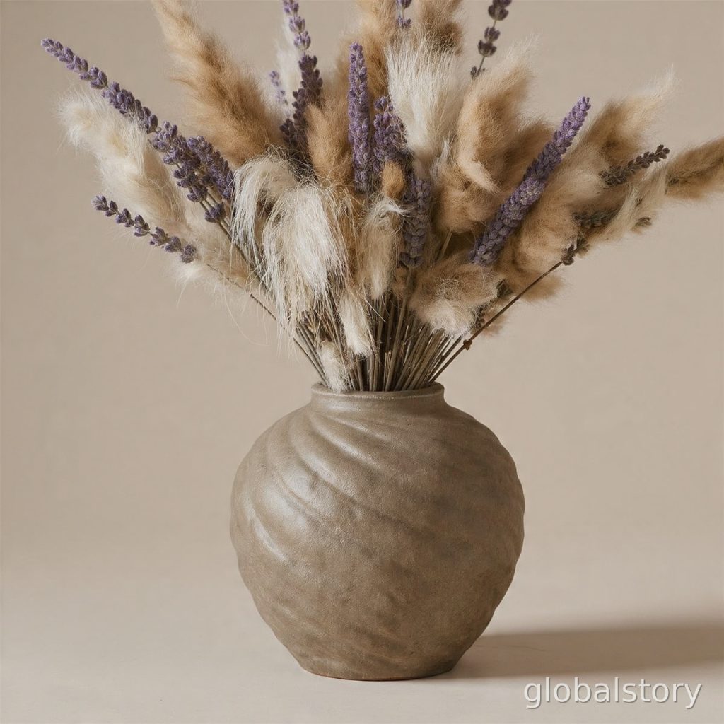Dried Flower Display Vase